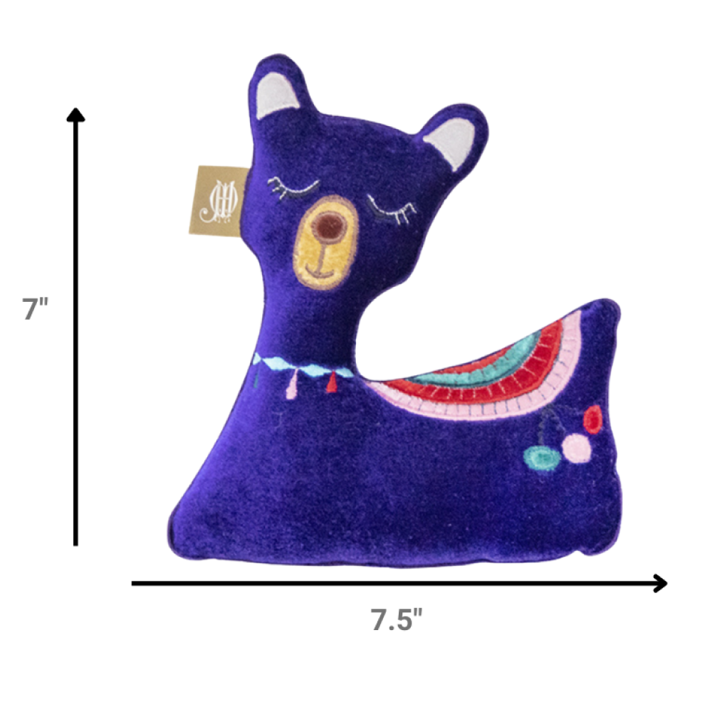Jazz My Home Camel Plush Toy for Dogs (Hand-Made)