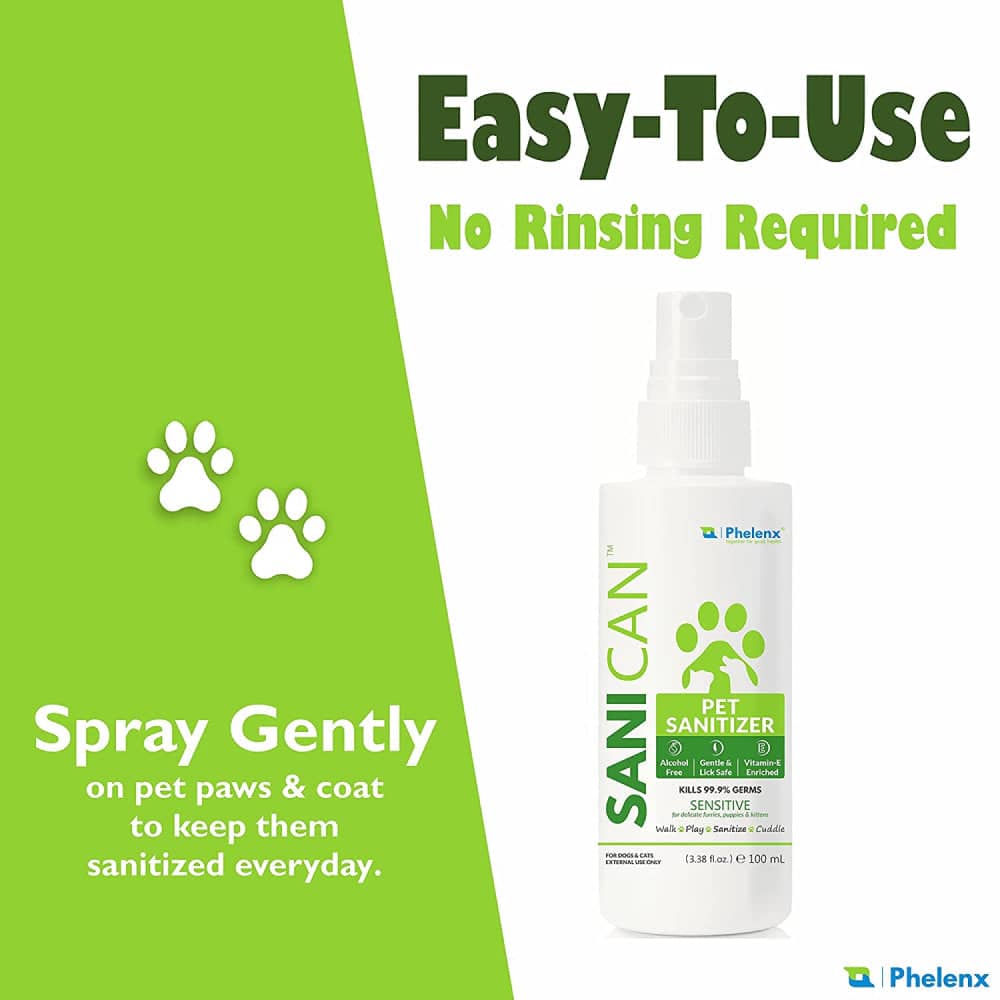 Phelenx Sanican Sensitive Sanitizer for Pets