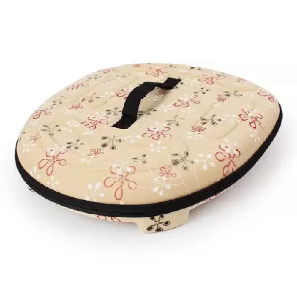 Emily Pets Portable, Breathable Eva Car Soft Fabric Carrier for Pets