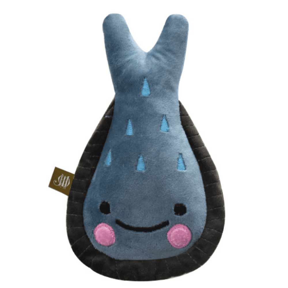 Jazz My Home Miss Fishy Plush Toy for Dogs (Hand-Made)