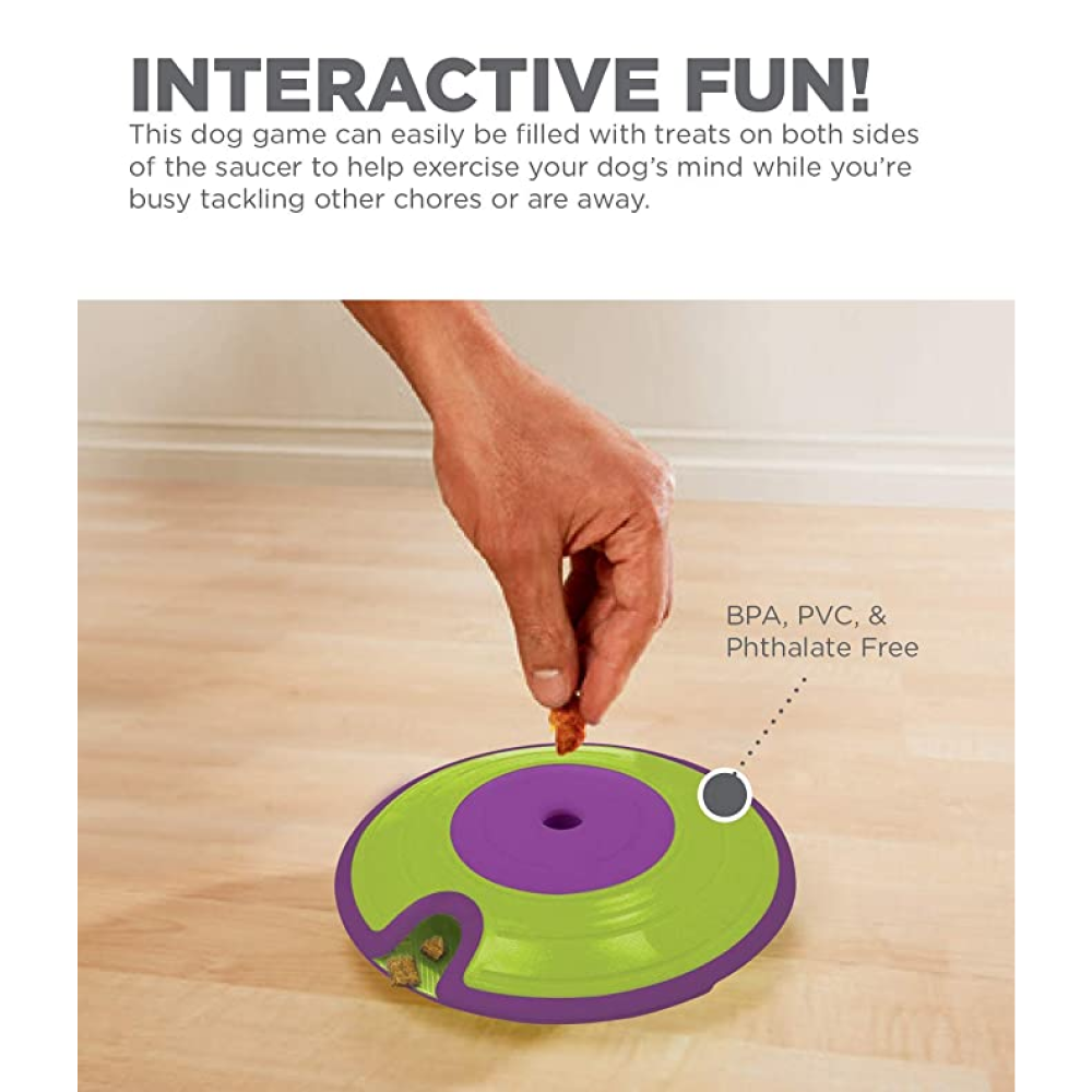 Outward Hound Nina Ottosson Treat Maze Puzzle for Dogs (Level-2 Intermediate)