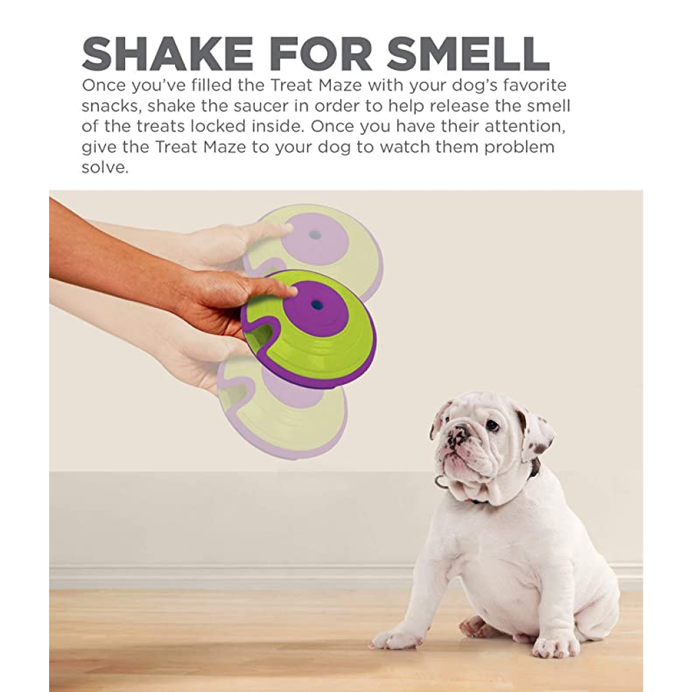Outward Hound Nina Ottosson Treat Maze Puzzle for Dogs (Level-2 Intermediate)