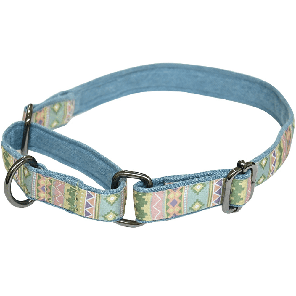 Mutt of Course Aztec Print Martingale Collar for Dogs