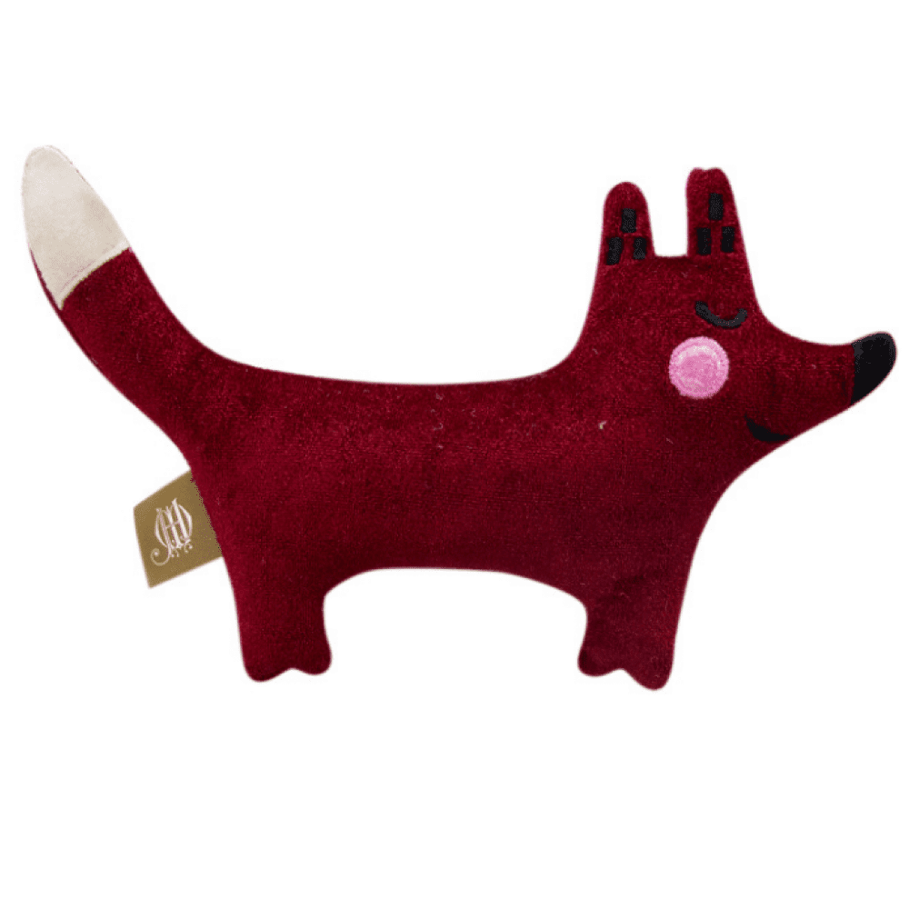 Jazz My Home Fox Dog Toy for Dogs (Hand-Made)