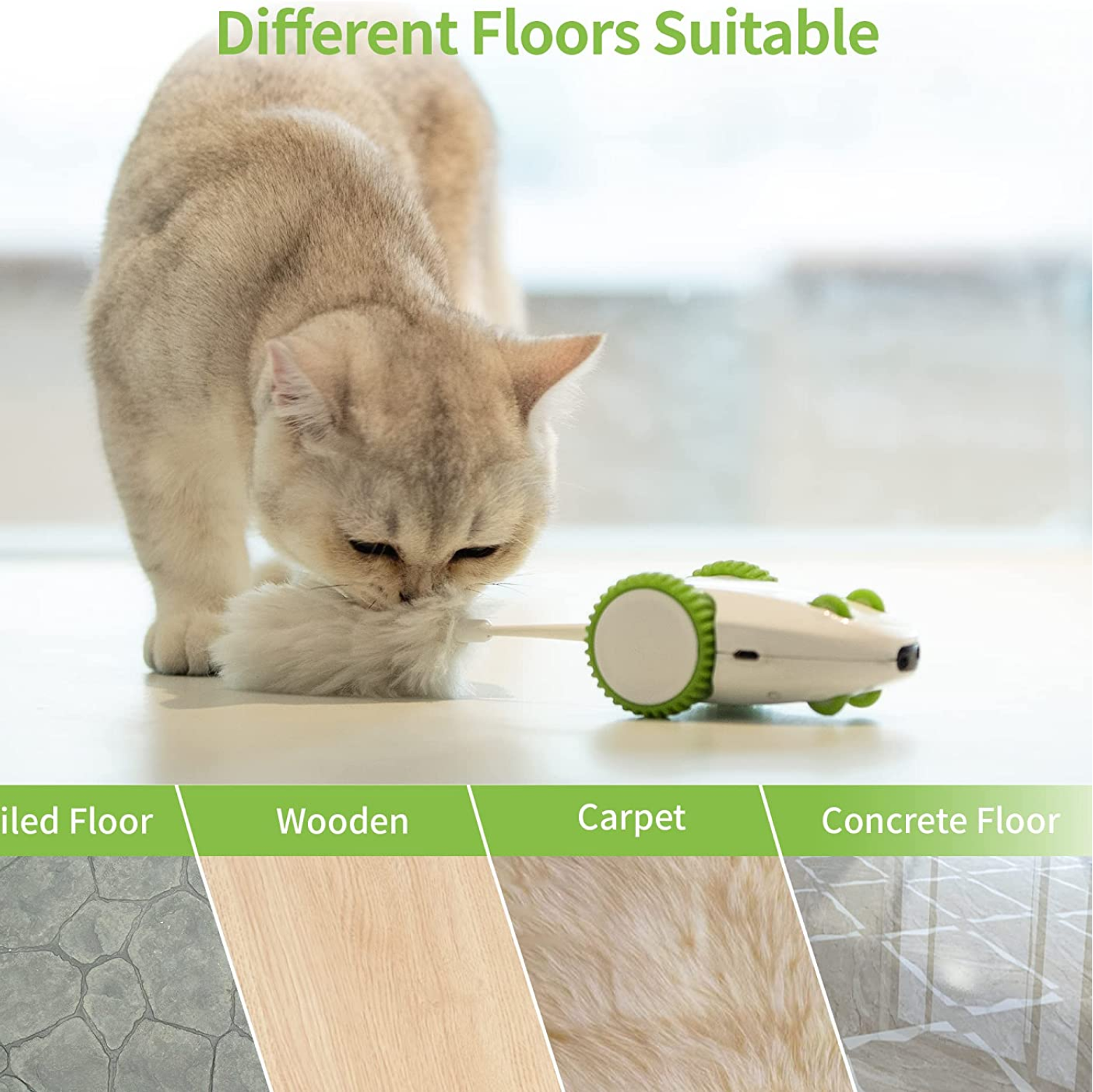Pet Geek Furious Mouse Toy for Cats