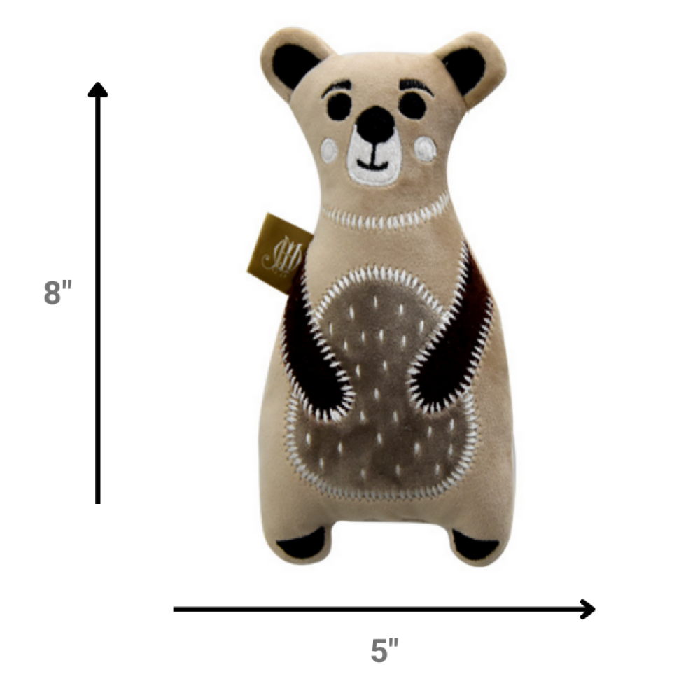 Jazz My Home Bear Toy for Dogs (Hand-Made)