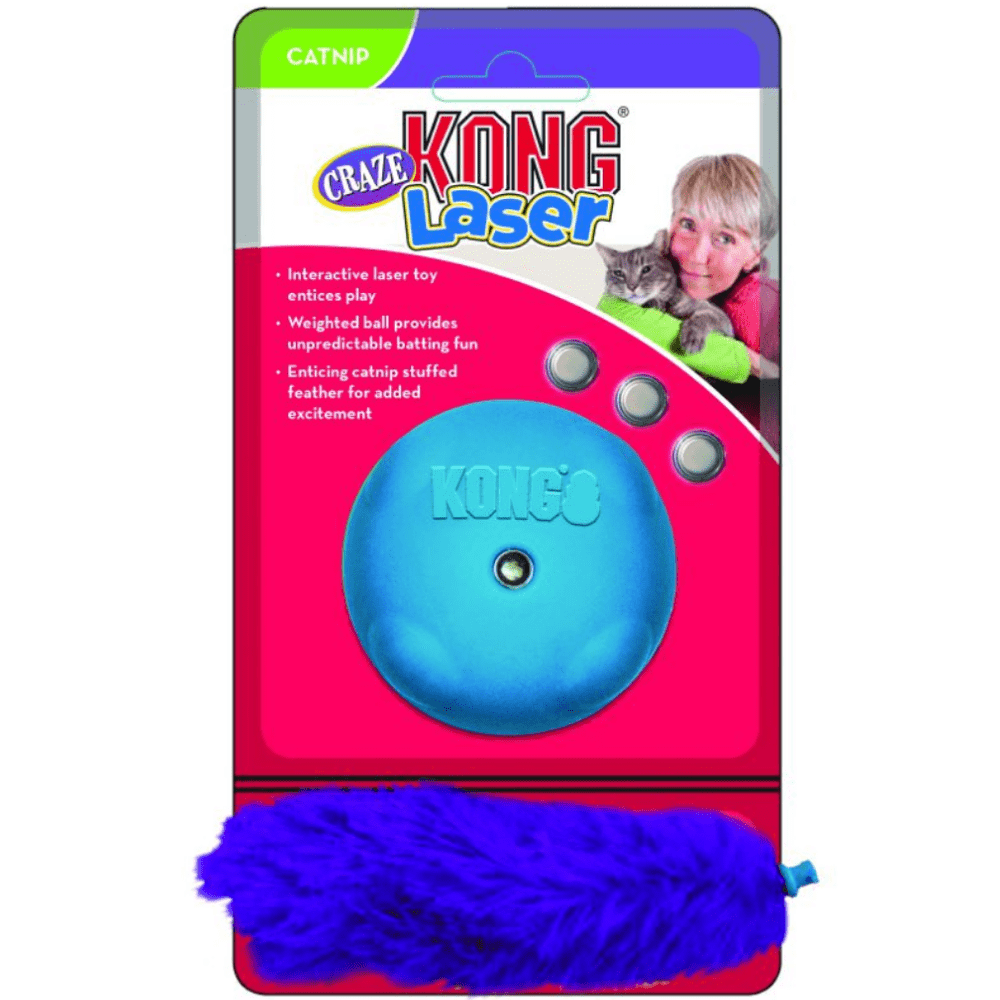 Kong Laser Craze Toy for Cats with Catnip