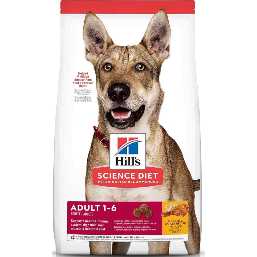 Hills Science Diet Chicken & Barley Recipe Adult Dry Dog Food