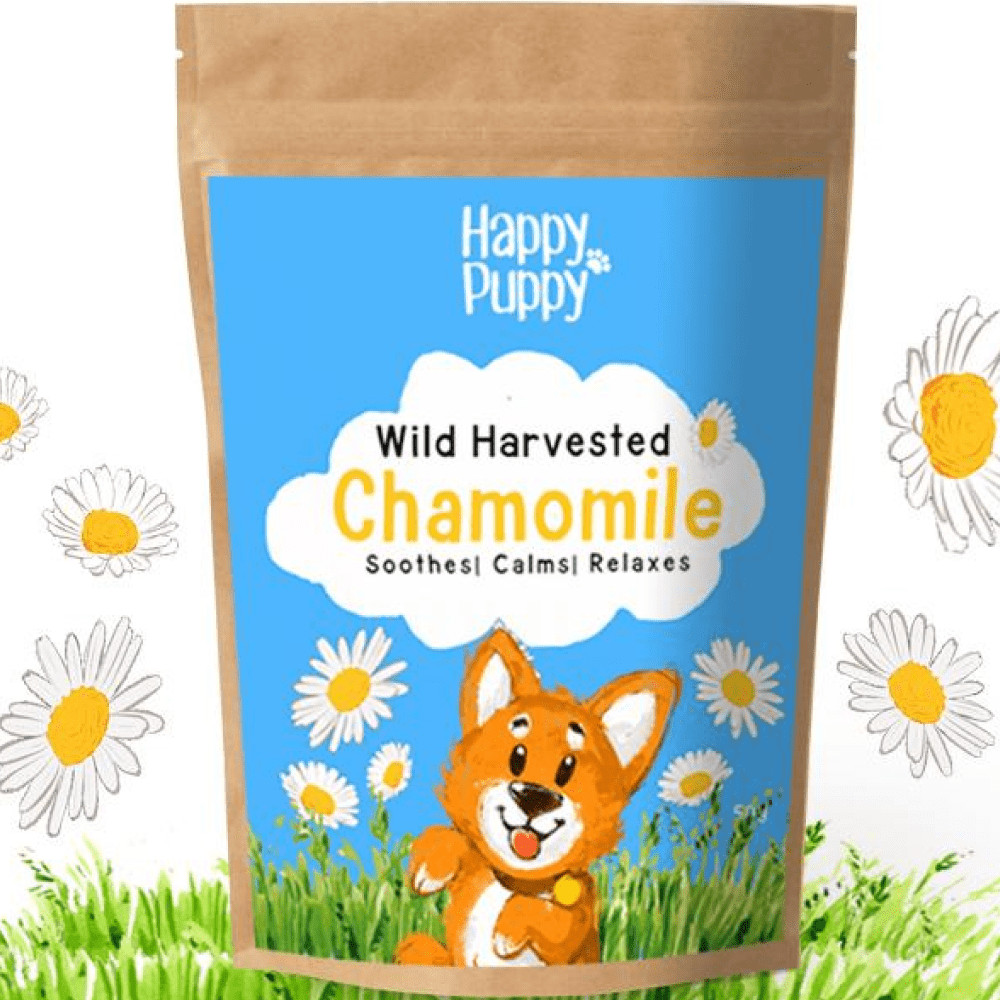 Happy Puppy Wild Harvested Chamomile flowers