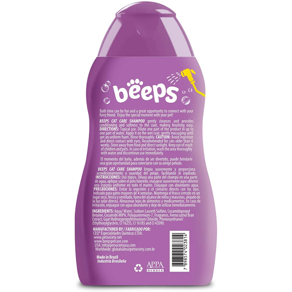 Beeps Pet Care Shampoo for Cats