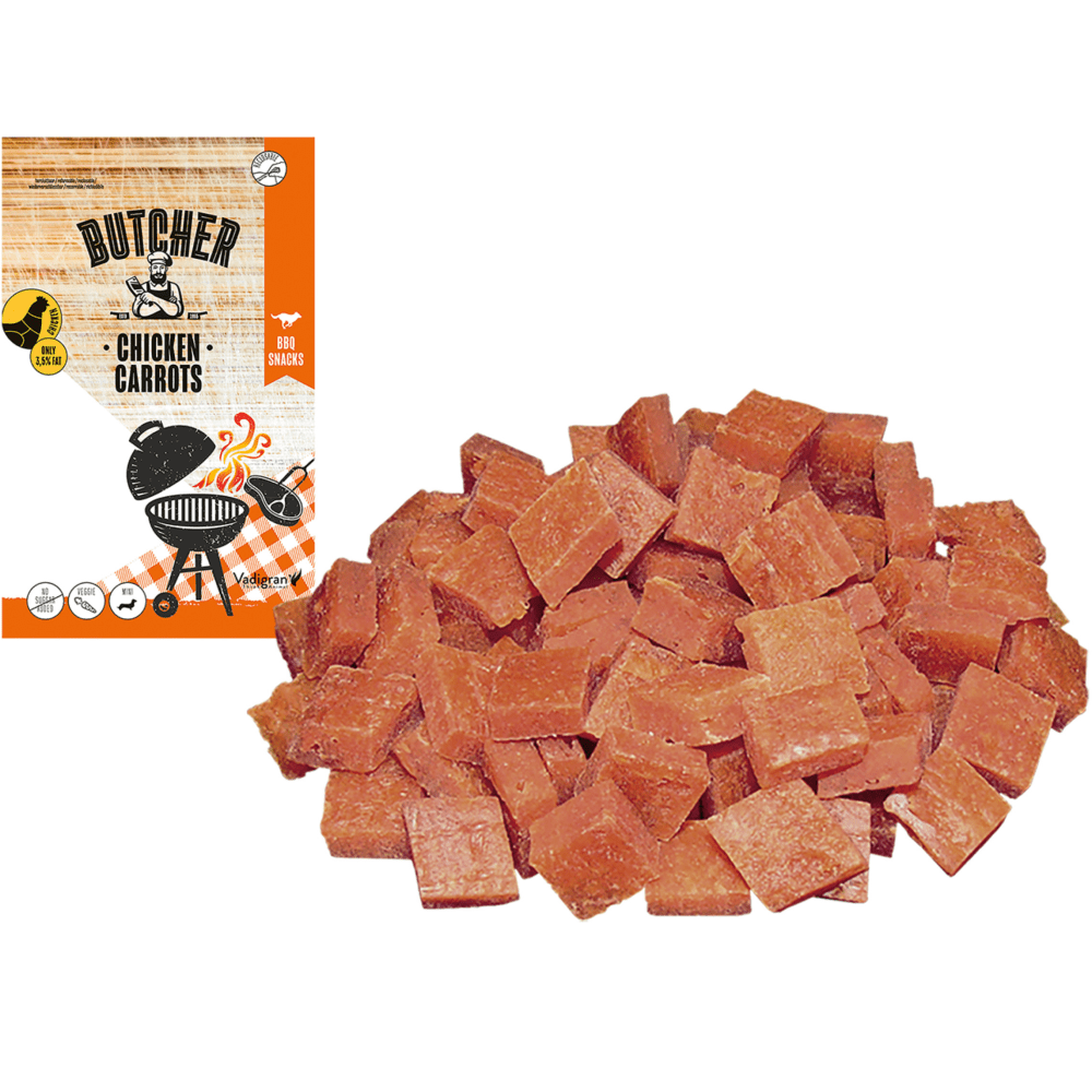 Vadigran Butcher Chicken Carrots Dog Treats
