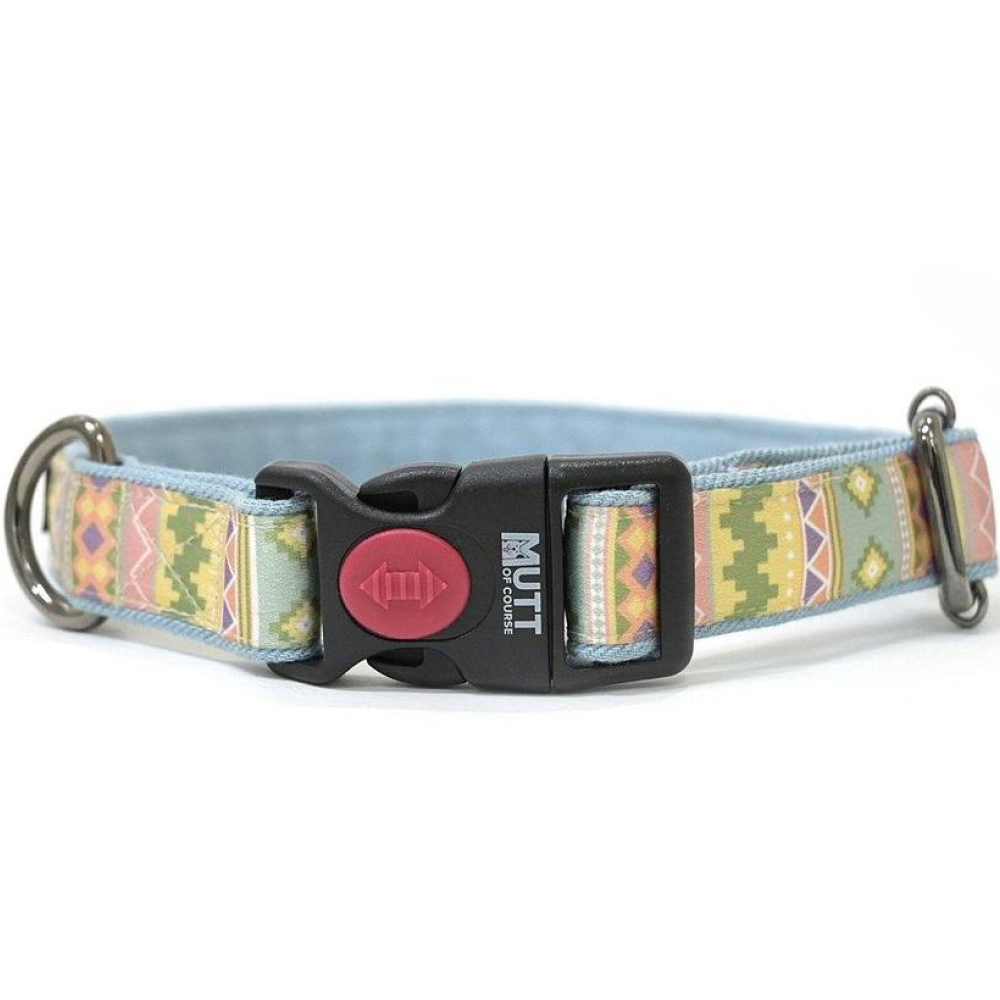 Mutt of Course Aztec Collar for Dogs