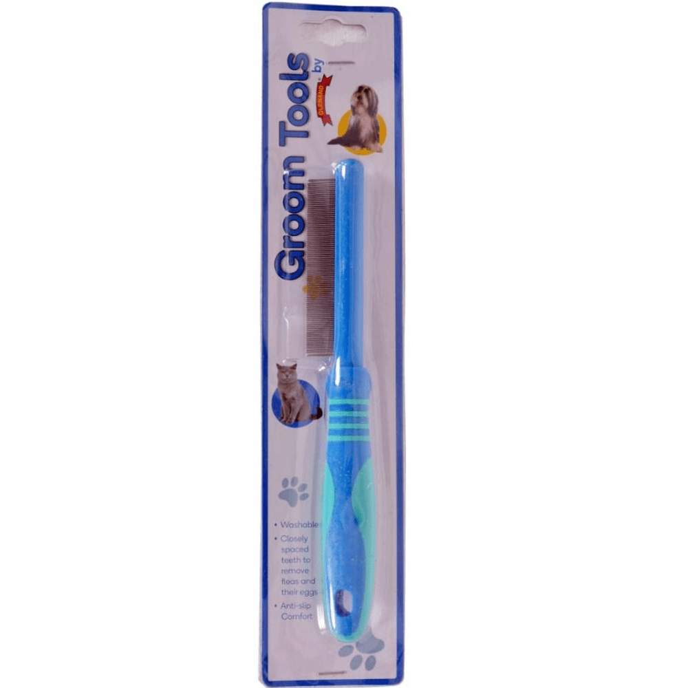Glenand Ninety Teeth Handle Comb for Pets