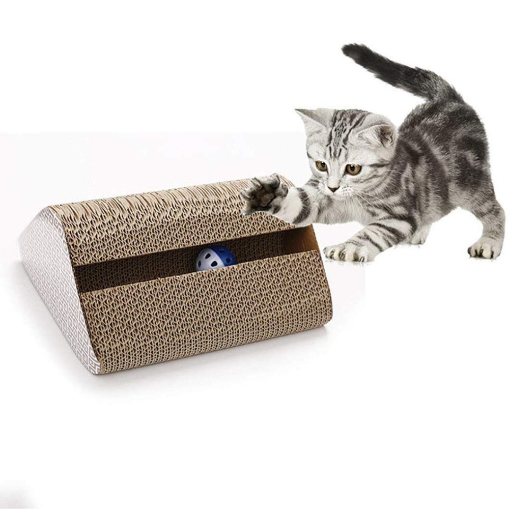 Kiki N Pooch Single Side Scratcher for Cats