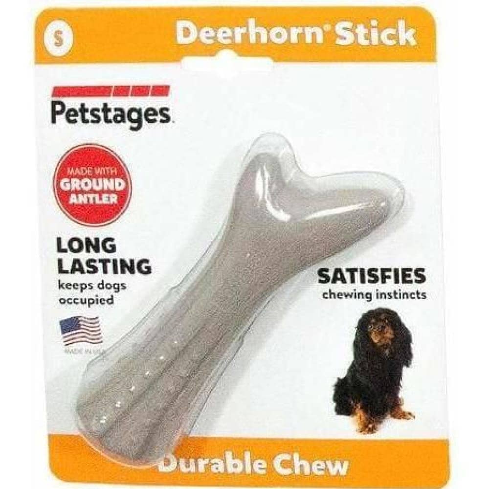 Petstages Deerhorn Durable Chew Toy for Dogs