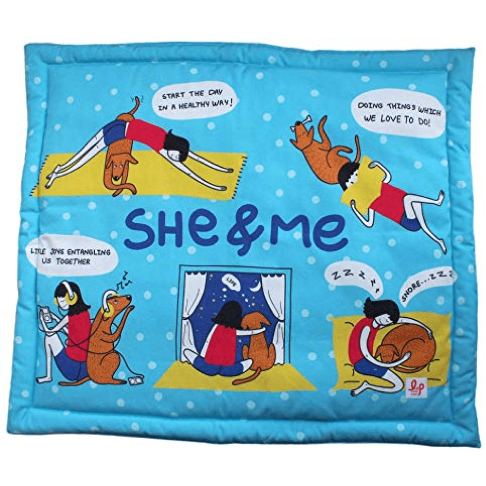Lana Paws She & Me Lounge & Travel Mat for Dogs