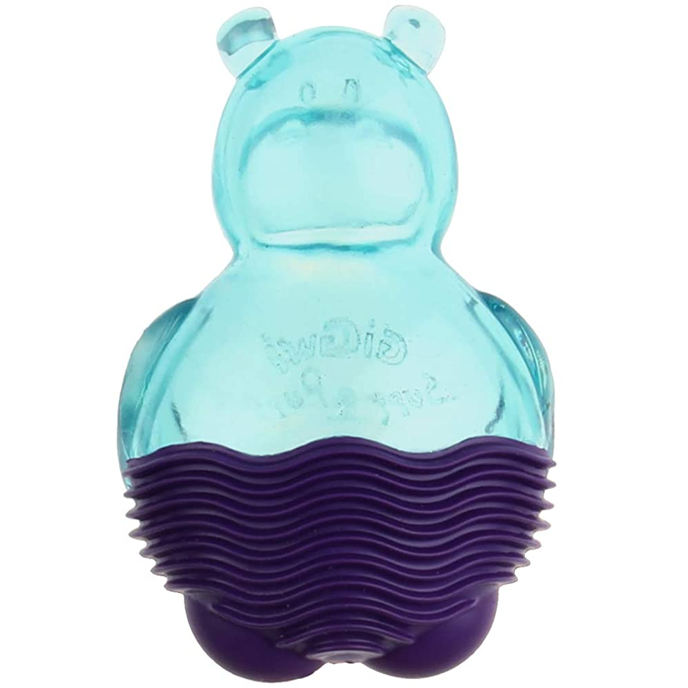 GiGwi Suppa Puppa Hippo Toy for Dogs (Blue/Purple)