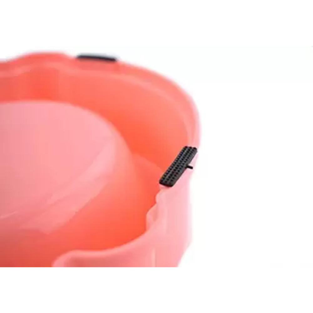 Emily Pets Stainless Steel Removable Bowl for Pets (Pink)