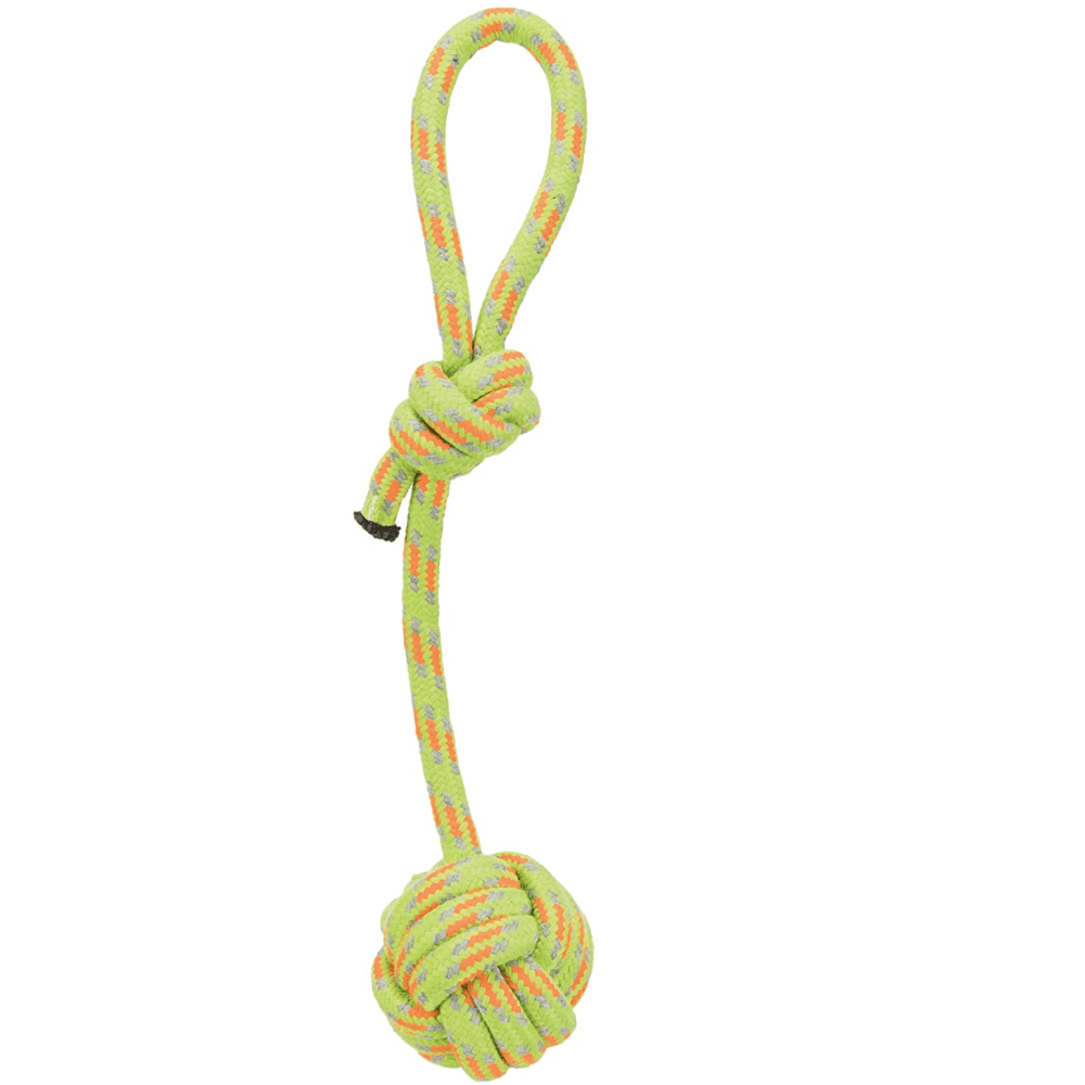 Trixie Playing Rope with Woven in Ball Toy for Dogs (Assorted)