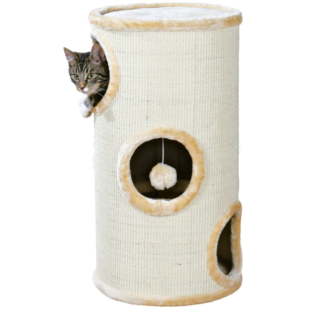 Trixie Samuel 3-Storey Tower for Cats (Beige)