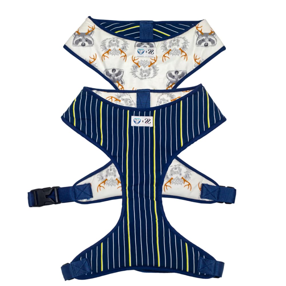 Pet And Parents (Namaste Pets) Stripy Fox Reversible Harness for Dogs