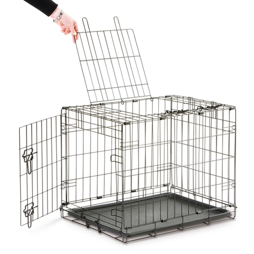 Savic Cottage Crate for Dogs (Black)