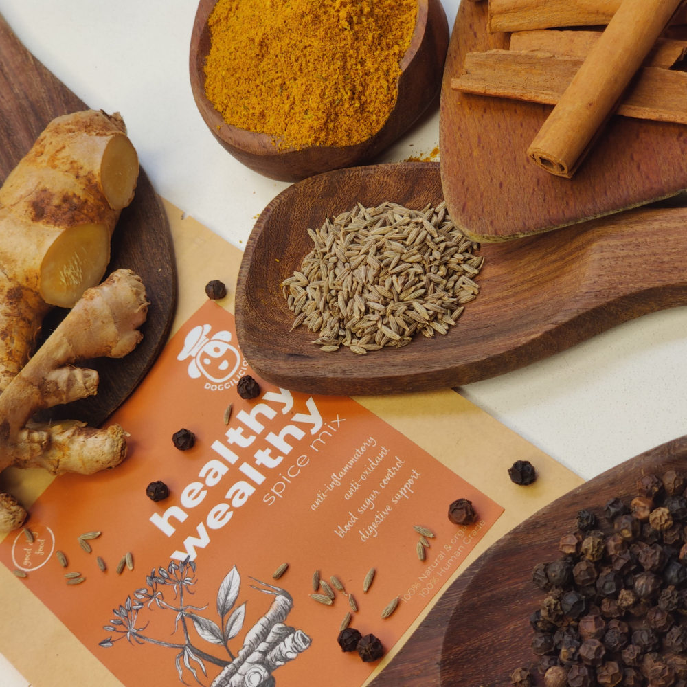 Doggielicious Healthy Wealthy Spice Mix for Dogs