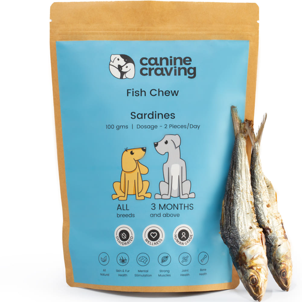Canine Craving Dehydrated Sardines Dog Treat