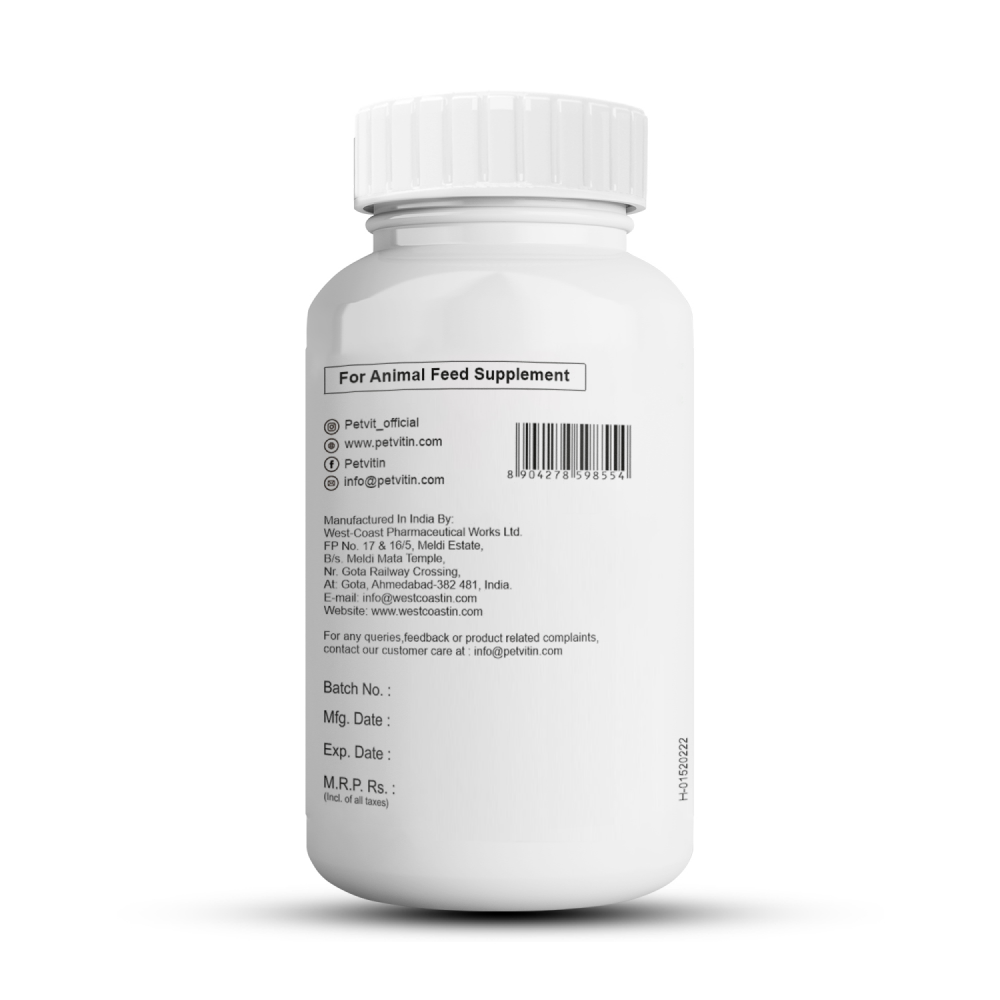 Petvit Allergy Aid Tablets for Pets