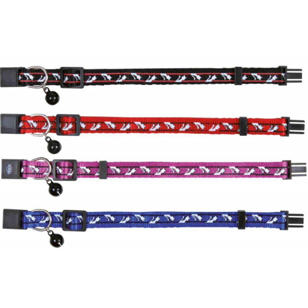 Trixie Adjustable Collar with Bell for Cats (Assorted)