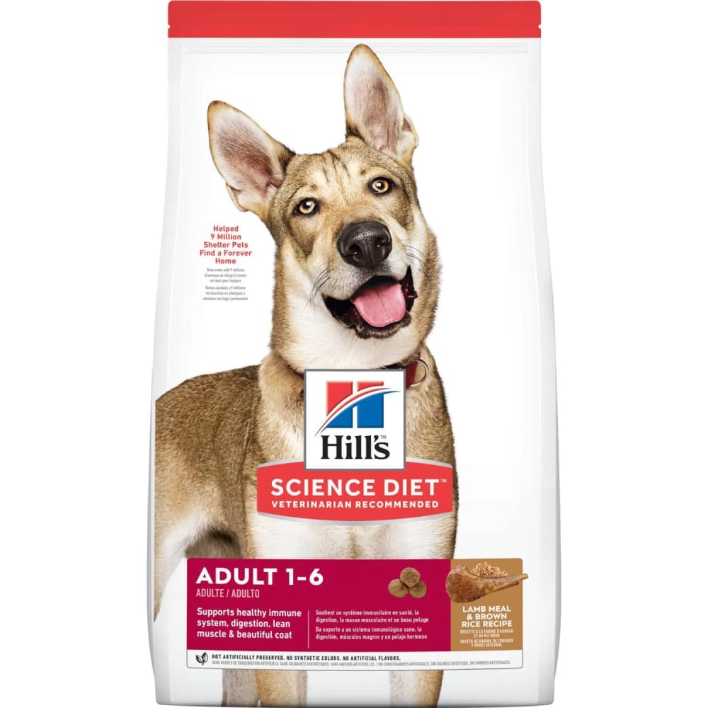 Hills Science Diet Lamb Meal & Brown Rice Recipe Adult Dry Dog Food