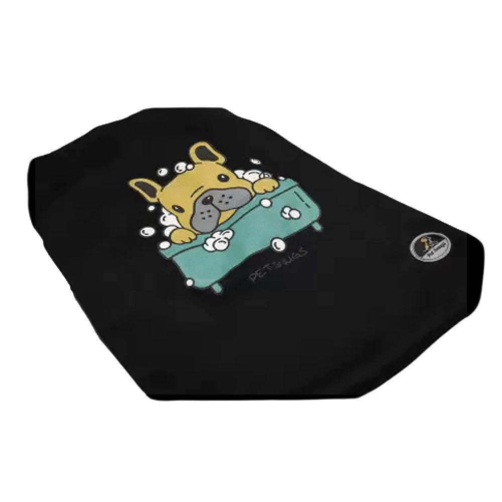 Pet Snugs Splish Splash Sweatshirt For Dogs (Black)