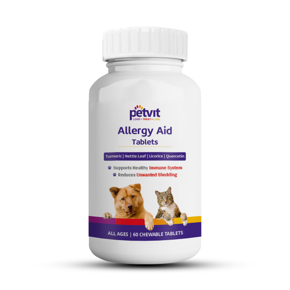 Petvit Allergy Aid Tablets for Pets