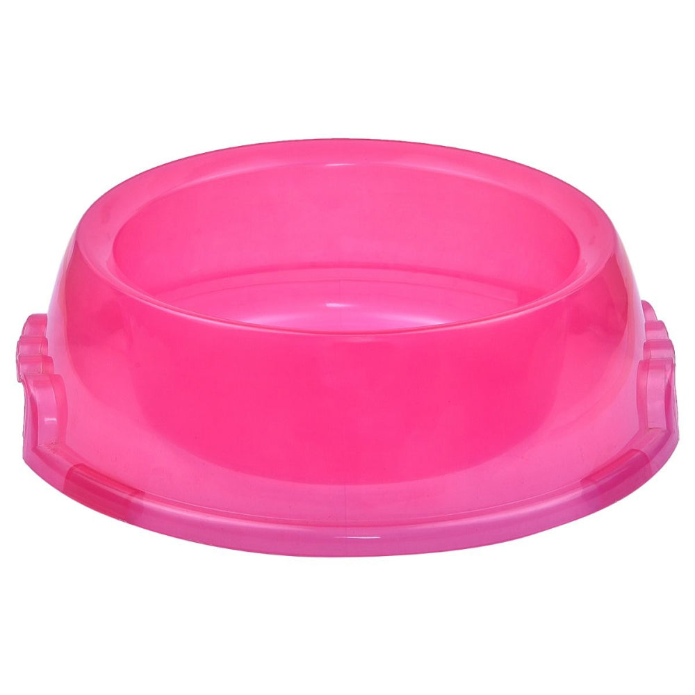 Glenand Translucent Plastic Bowl for Pets