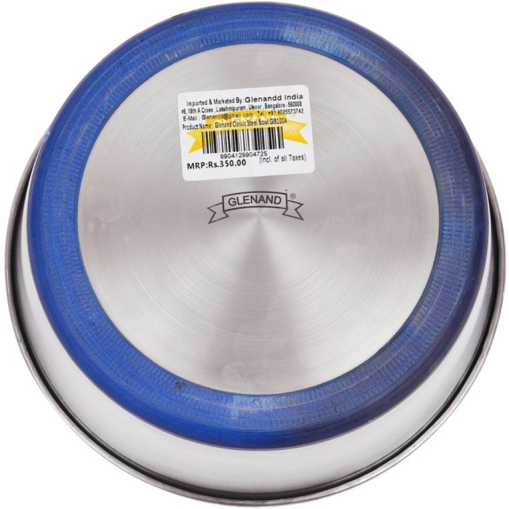 Glenand Classic Steel Bowl for Pets