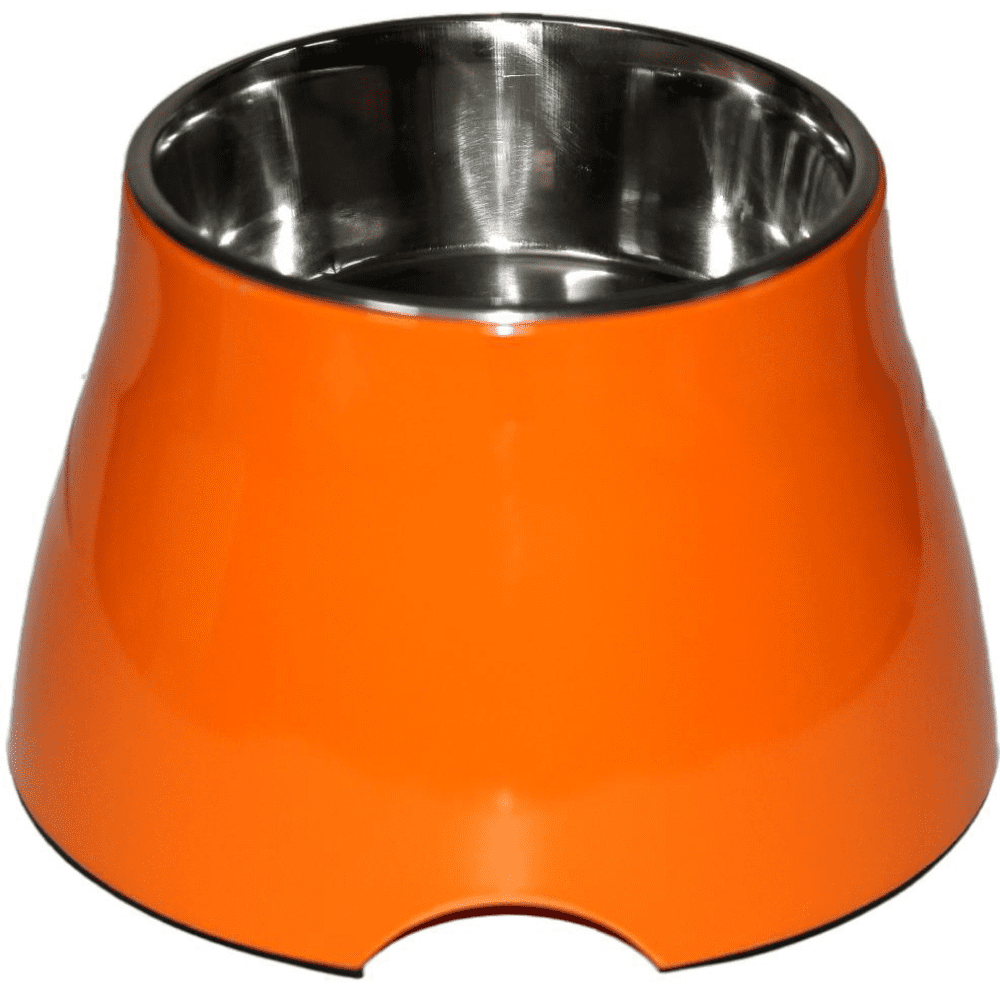 Basil Elevated Earout Melamine Bowl for Pets (Assorted)