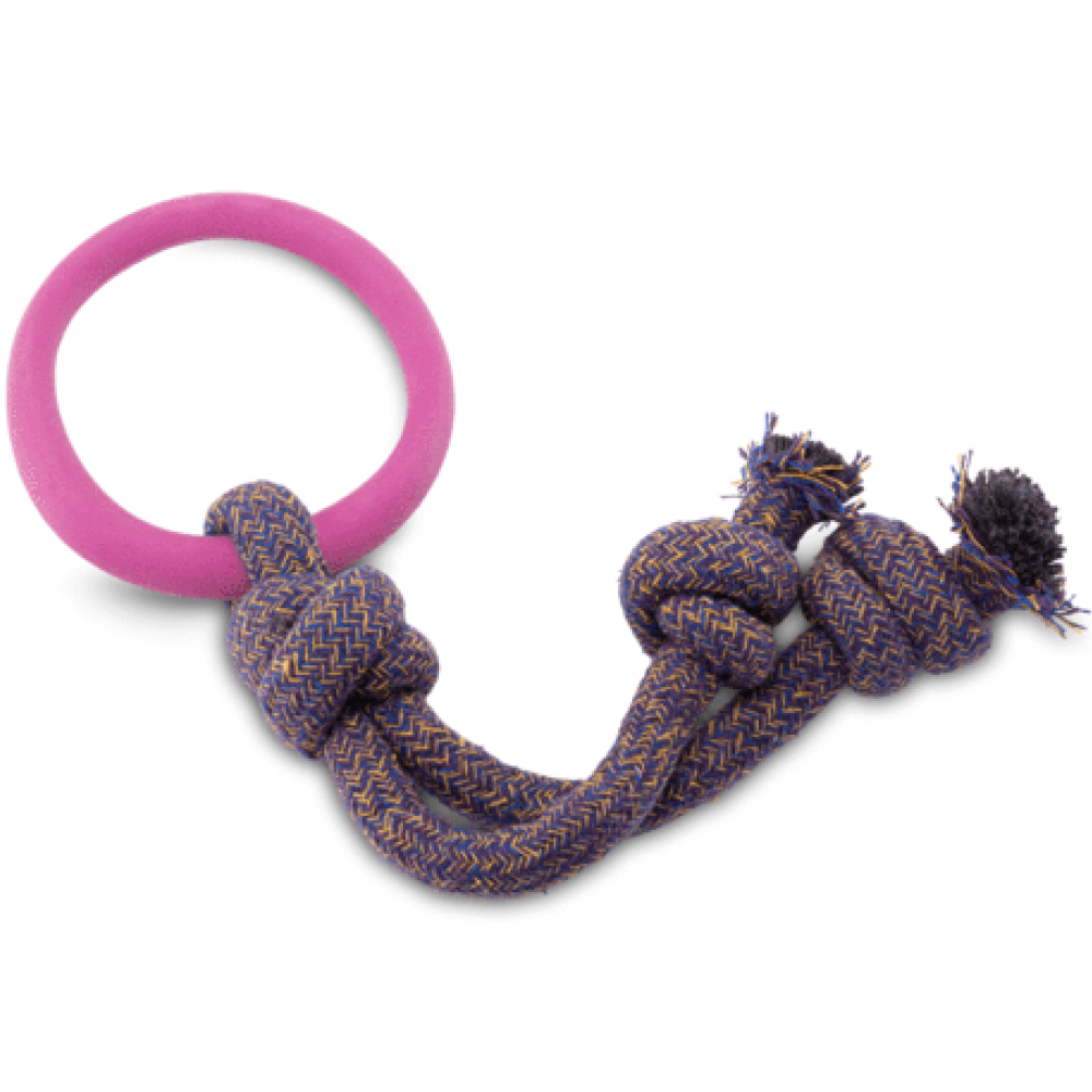 Beco Hoop On Rope Toy for Dogs