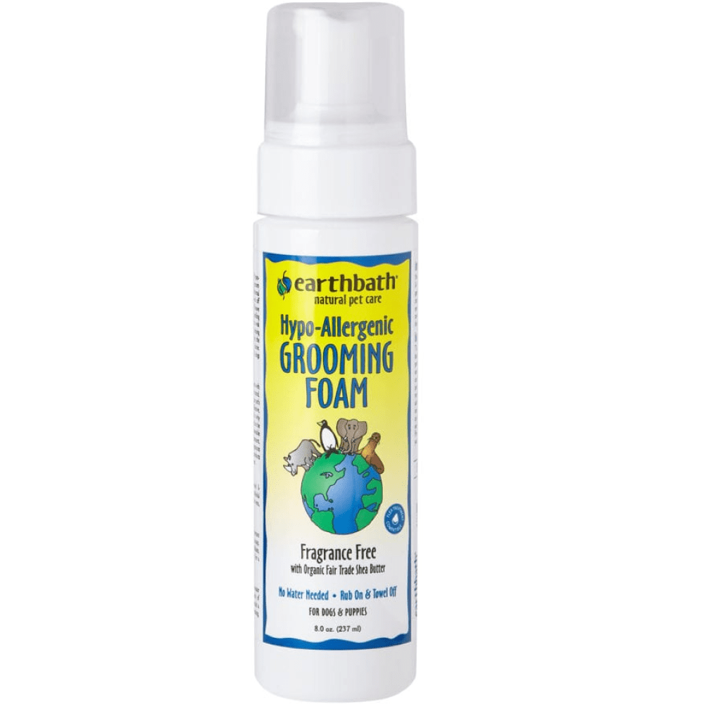 EarthBath Hypo-Allergenic Fragrance Free Foam for Dogs
