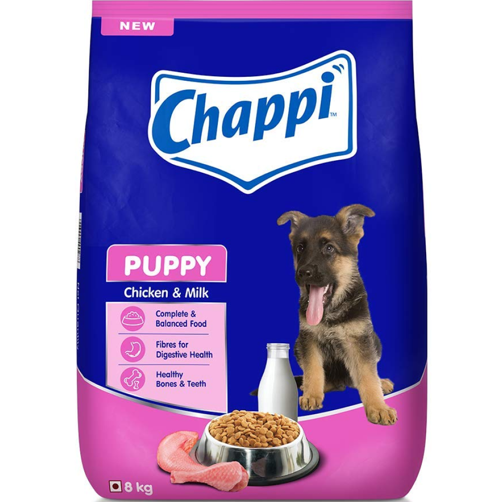 Chappi Chicken & Milk Dry Puppy Food