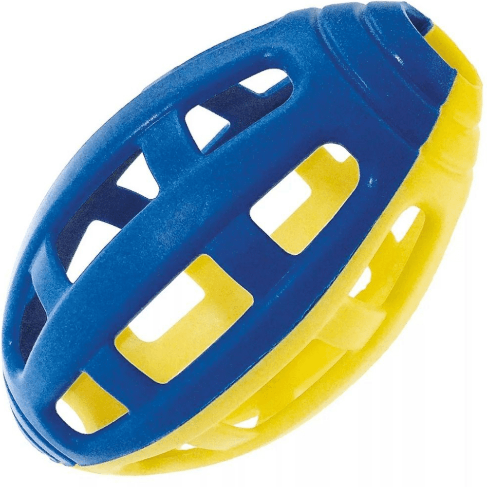 Petsport Tuff Rubber Flea Flicker Football Toy for Dogs