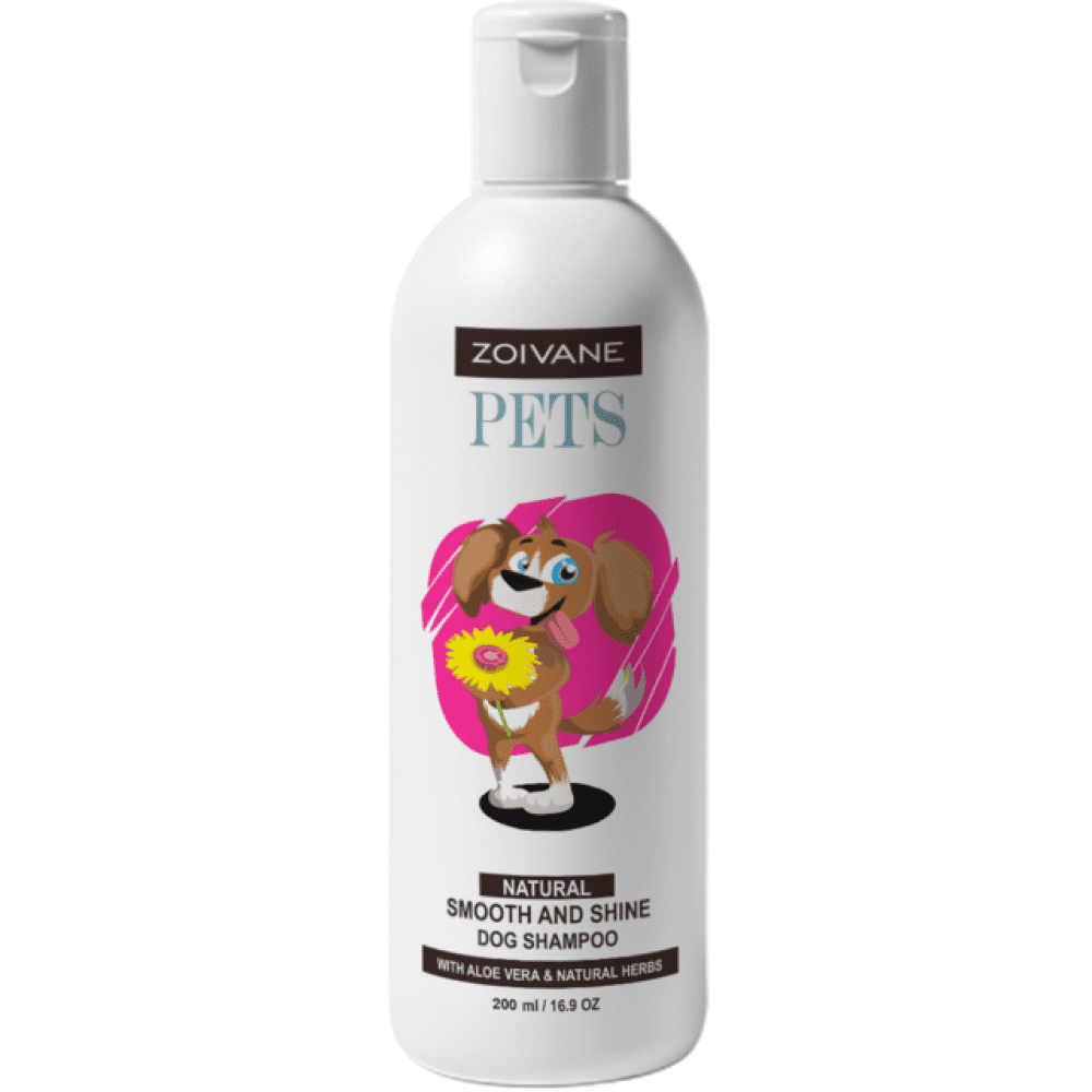 Zoivane Smooth and Shine Shampoo for Dogs (Vanilla & Almond)