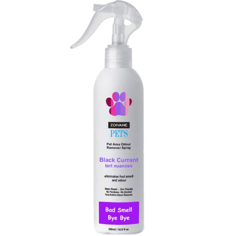 Zoivane Natural Pet Area Odour Control Spray for Pets (Black Currant Tart Nuances)