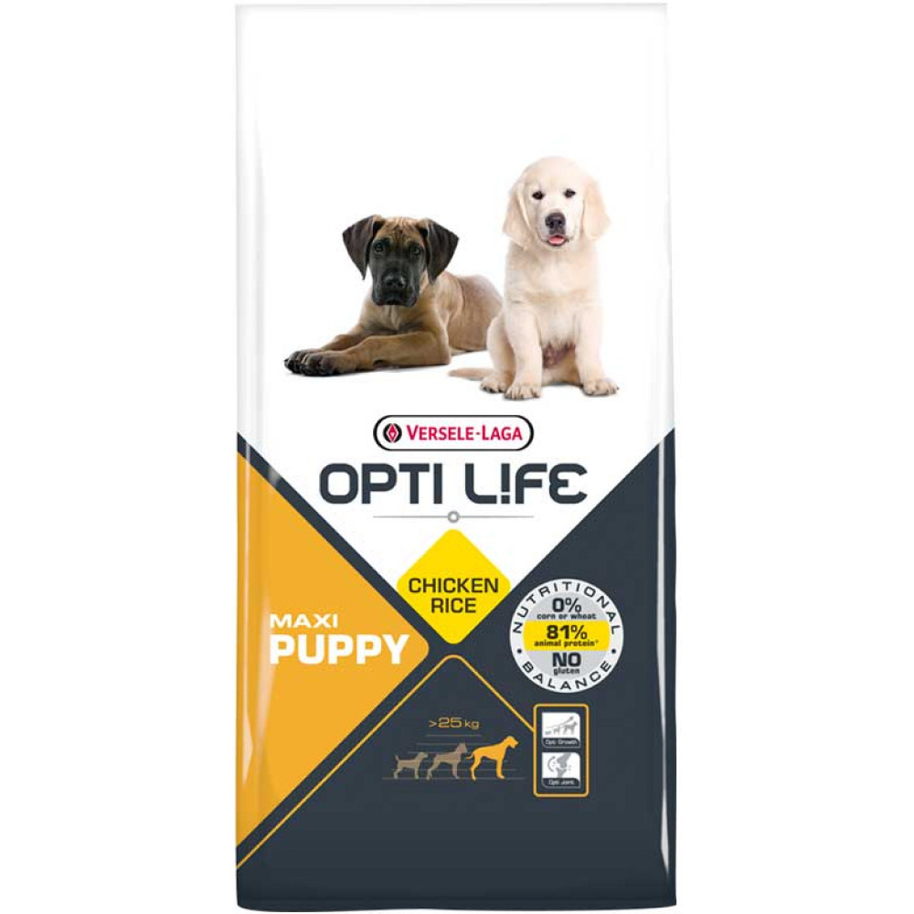 Versele Laga Opti Life Chicken & Rice Maxi Dry Puppy Food