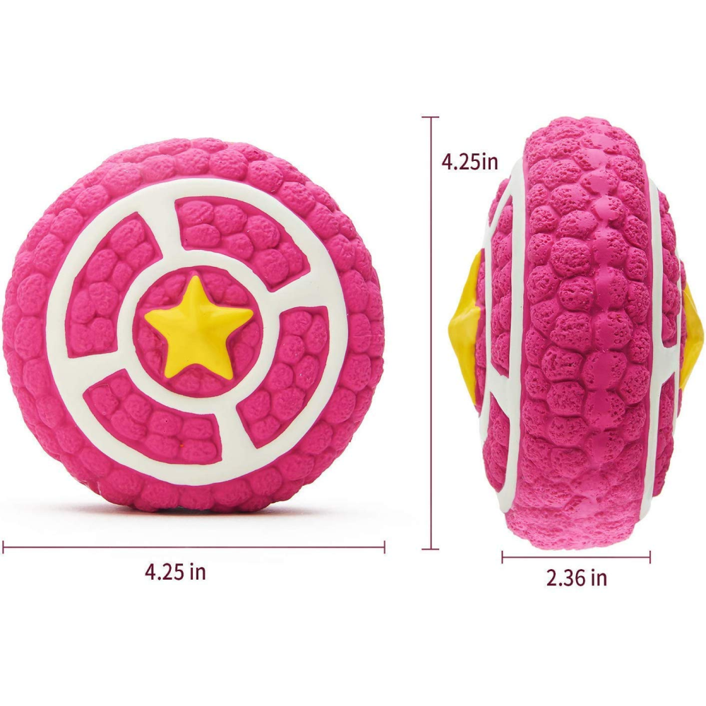 Kiki N Pooch Latex Pie Toy for Dogs