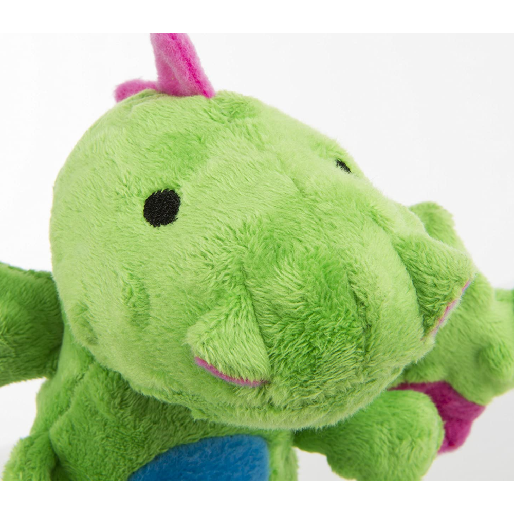 Go Dog Dragon Plush Toy for Dogs (Green)