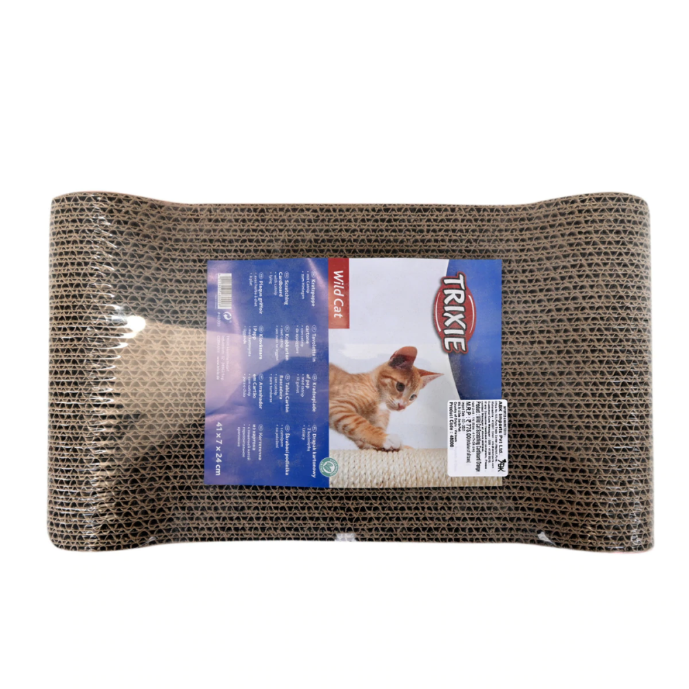 Trixie Wild Cat Scratching Cardboard for Cats (41x7x24cm)