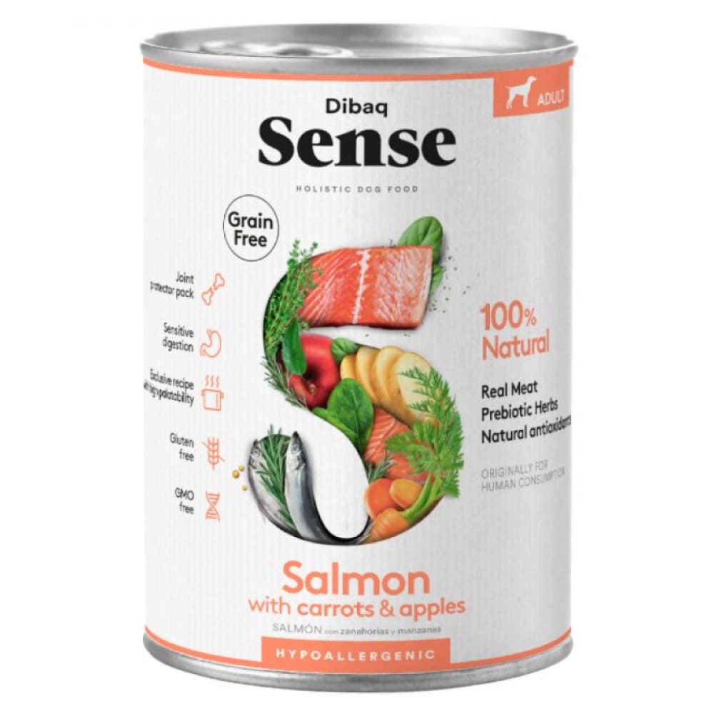 Dibaq Sense Salmon Grain Free Hypoallergenic Adult Wet Dog Food