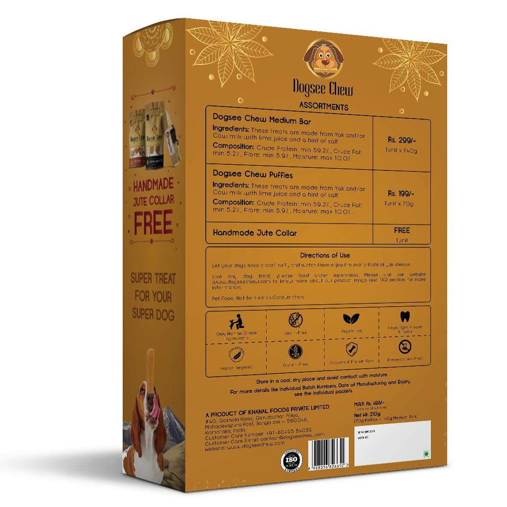Dogsee Chew Festive Pack for Dogs