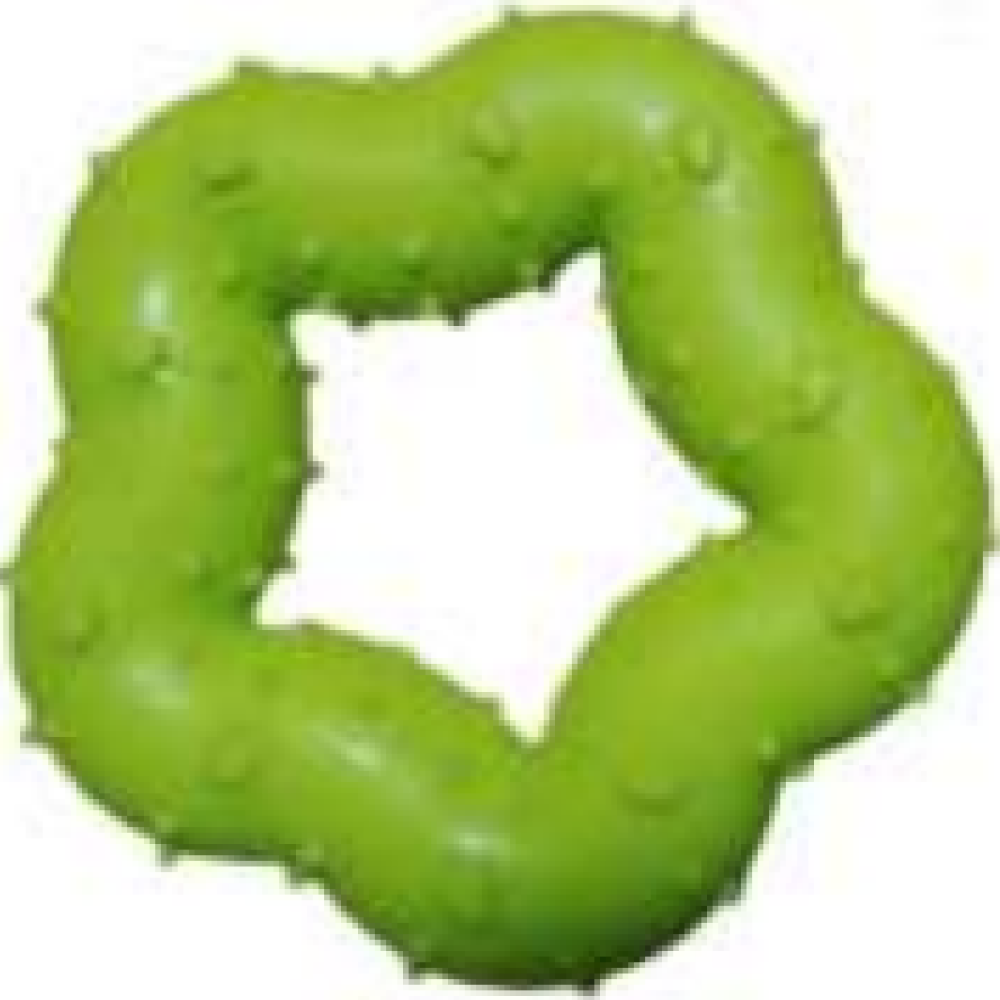 Emily Pets Star Shape Rubber Chew Toy for Dogs
