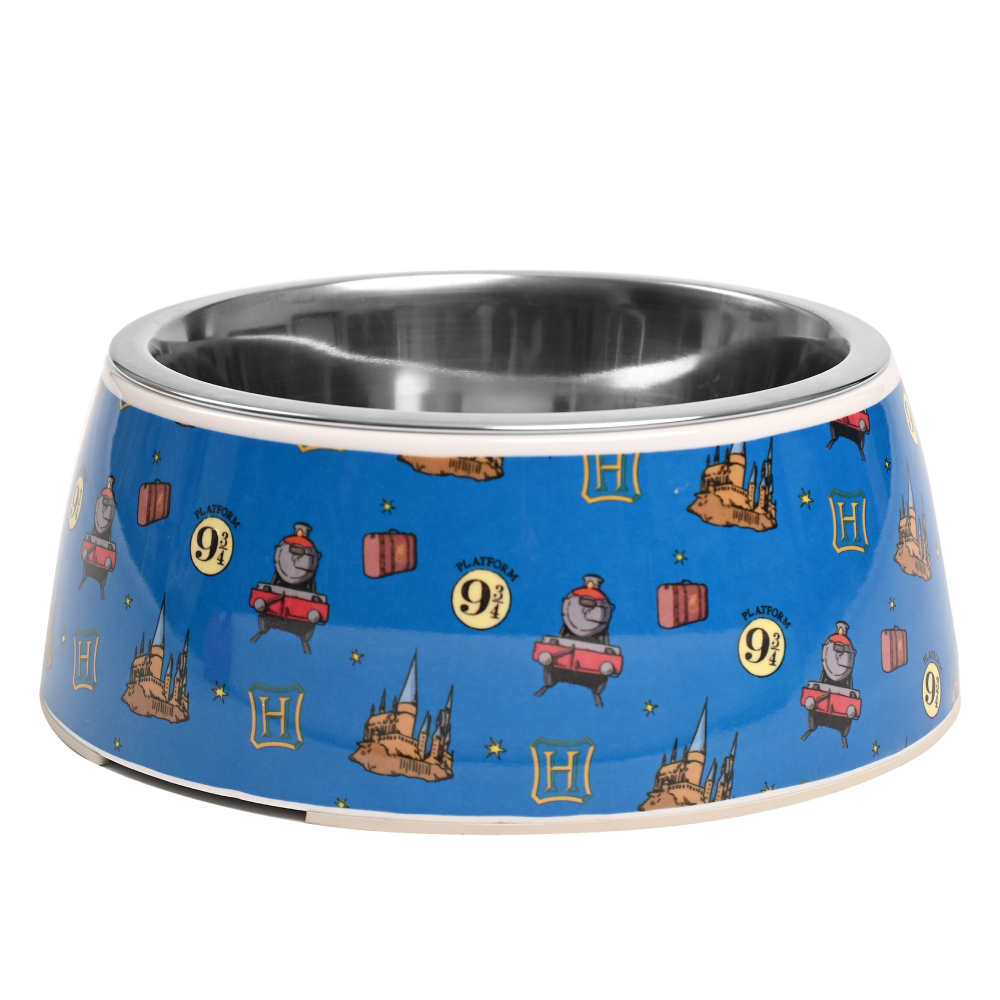 Harry Potter Welcome To Hogwarts Bowl for Pets